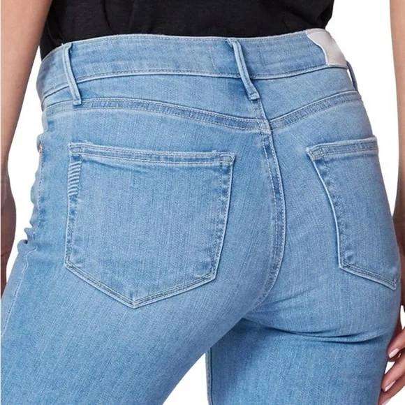 PAIGE Skyline Bootcut Jeans in Satellite Light Blue Sz. 25 / 4 - Picture 2 of 15